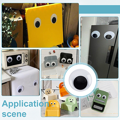 Plastic Craft Eyes DIY-PH0029-68A-1