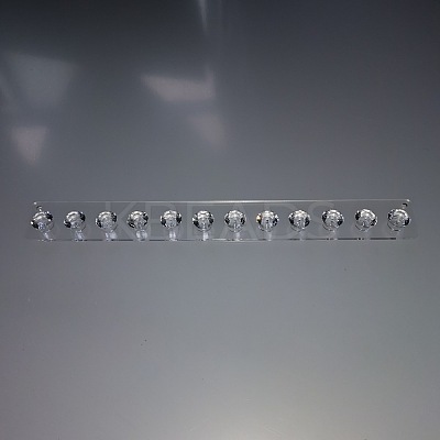Wall Mounted Acrylic Necklace Holder PW-WG12568-02-1