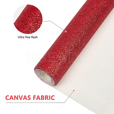 Sparkle PU Leather Fabric AJEW-GF0001-53B-1