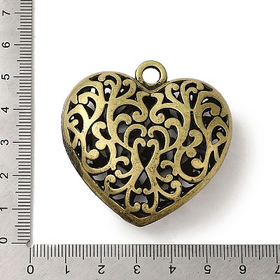 Hollow Tibetan Style Alloy Big Pendants TIBEP-L021-001AB-1