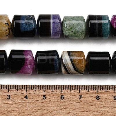 Natural Agate Beads Strands G-F820-P01-01F-1