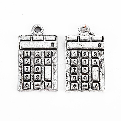 Tibetan Style Alloy Pendants PALLOY-S120-251-RS-1