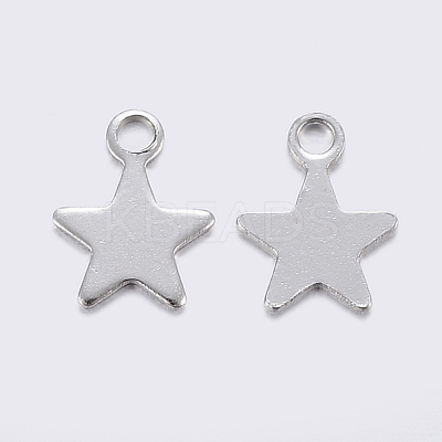 Tarnish Resistant 304 Stainless Steel Charms STAS-F159-43P-1