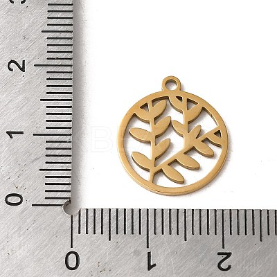 201 Stainless Steel Pendants STAS-E211-01G-1