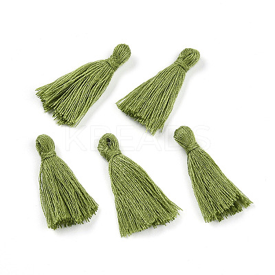 Handmade Polycotton(Polyester Cotton) Tassel Decorations OCOR-Q024-43-1
