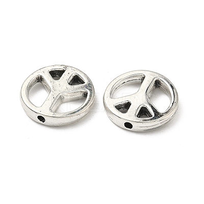 Tibetan Style Alloy Beads X-TIBEB-A14187-AS-RS-1