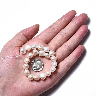 Natural Cultured Freshwater Pearl Beads Strands X-PEAR-N014-08A-1