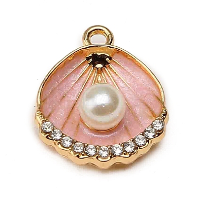 Zinc Alloy Enamel Pendants ENAM-WH0061-65B-1