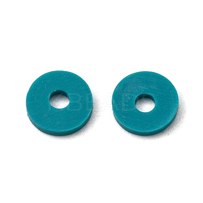 Handmade Polymer Clay Beads CLAY-R067-6.0mm-A07-1