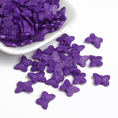 Opaque Acrylic Beads SACR-S025mm-04-1