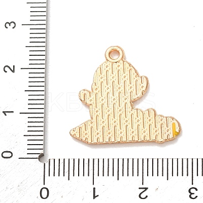 Alloy with Enamel Pendants AL-CBA9CD2-01B-1