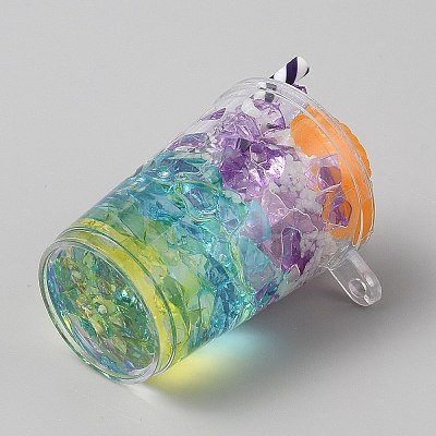 Transparent Acrylic Pendants LS-OACR-WH20007-01C-13-1