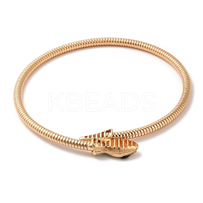Alloy Round Snake Chain Necklaces NJEW-Z020-02KCG-1