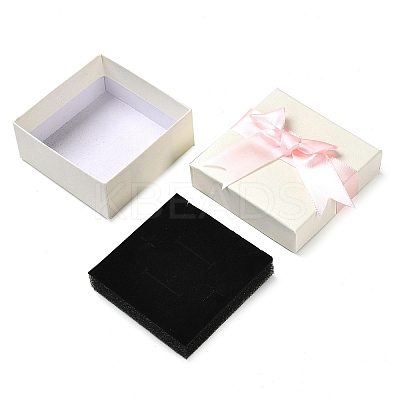 Square Cardboard Jewelry Set Box CBOX-Q038-01B-1