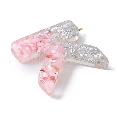 Resin Pendants RESI-B029-01P-K-1
