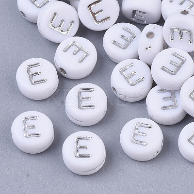 Plating Acrylic Beads X-PACR-R243-04E-1
