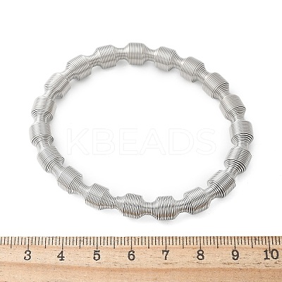304 Stainless Steel Stretch Bangles for Women LS-BJEW-P315-02F-P-1