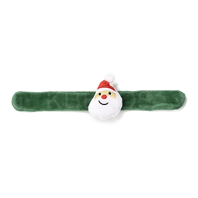 Christmas Slap Bracelets X1-BJEW-B012-07-1