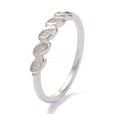 304 Stainless Steel Finger Rings RJEW-J071-08-P-1
