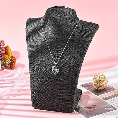 Stereoscopic Necklace Bust Displays NDIS-N001-01A-1