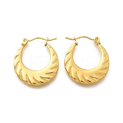 304 Stainless Steel Hoop Earrings for Women EJEW-L296-079G-1