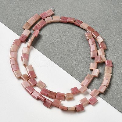 Natural Rhodonite Beads Strands G-F762-A18-01-1