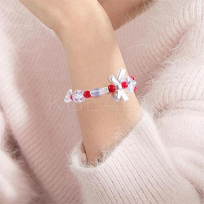 150 Pieces Random Rose Acrylic Beads Bear Pastel Spacer Beads Butterfly Loose Beads for Jewelry Keychain Phone Lanyard Making JX543H-1