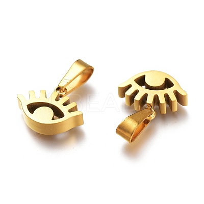 Ion Plating(IP) 304 Stainless Steel Pendants STAS-Z006-10G-1