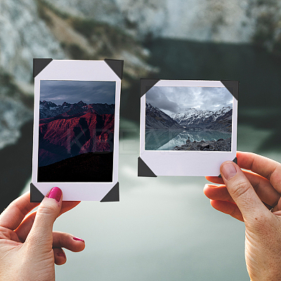Photo Paper Self Adhesive Corner Stickers AJEW-WH20060-63C-1