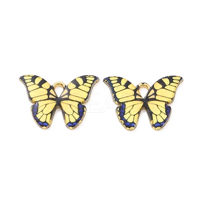 Alloy Enamel Pendants PALLOY-M200-01LG-D-1
