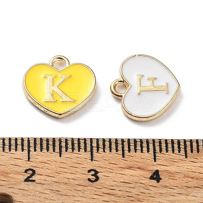 Alloy Enamel Charms FIND-Z021-02KCG-1