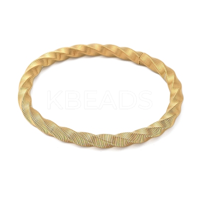 304 Stainless Steel Stretch Bangles for Women LS-BJEW-P315-02A-G-1