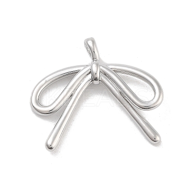 Brass Pave Clear Cubic Zirconia Pendants LS-KK-Z061-20P-01-1