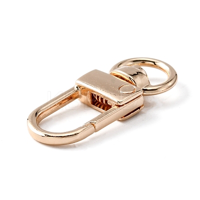 Alloy Swivel Lobster Claw Clasps FIND-WH0110-073-1