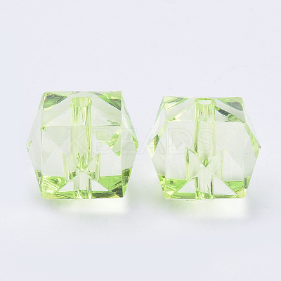Transparent Acrylic Beads LS-TACR-Q259-8mm-V32-1