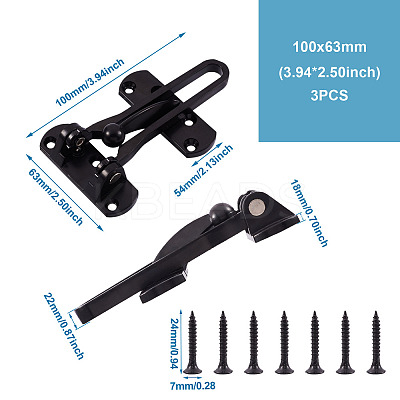Zinc Alloy Swing Bar Door Lock SW-TAC0002-01E-1