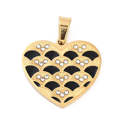 304 Stainless Steel Pendant LS-STAS-M062-01G-E-1