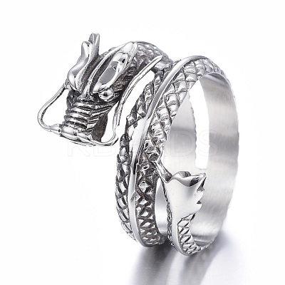 316 Surgical Stainless Steel Wide Band Rings RJEW-F054-03AS-21mm-1