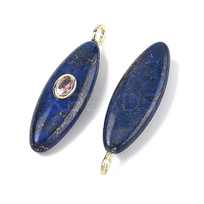 Dyed Natural Lapis Lazuli Pendants G-D357-01F-1