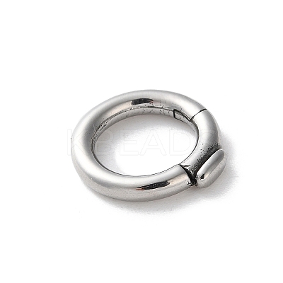 316 Stainless Steel Spring Gate Rings STAS-D303-03P-1