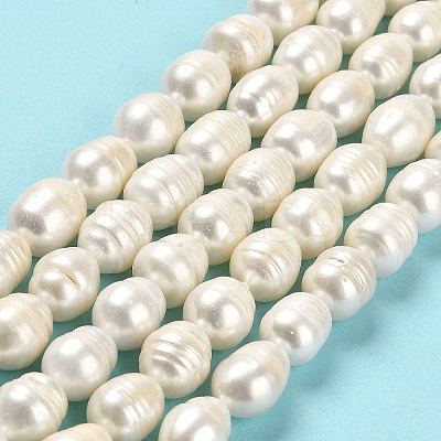 Natural Cultured Freshwater Pearl Beads Strands PEAR-E016-082-1