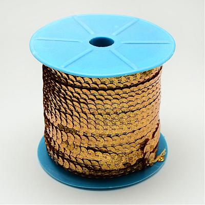 Eco-Friendly Plastic Paillette Beads PVC-Q087-6mm-A50106-1