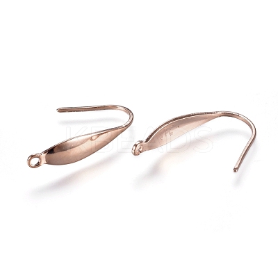 304 Stainless Steel Earring Hooks STAS-E484-56RG-1