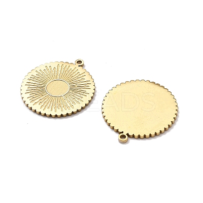 Ion Plating(IP) 304 Stainless Steel Pendants STAS-G347-08G-1