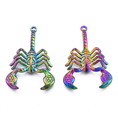 201 Stainless Steel Pendants STAS-N098-169M-1
