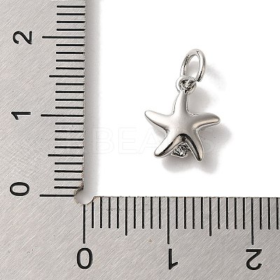 Rack Plating Brass Micro Pave Cubic Zirconia Pendants KK-U027-09-01P-1