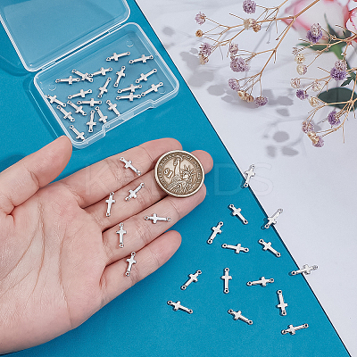 40Pcs Brass Links KK-PH0011-75P-1