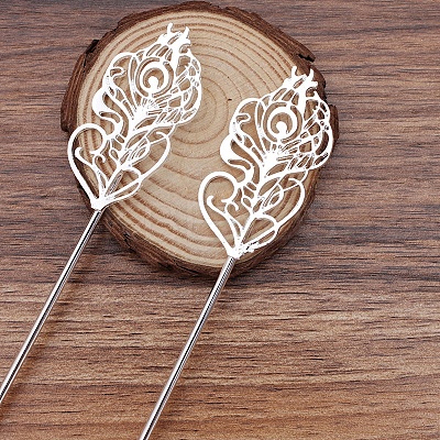 Iron Hair Sticks PW-WG1989C-03-1