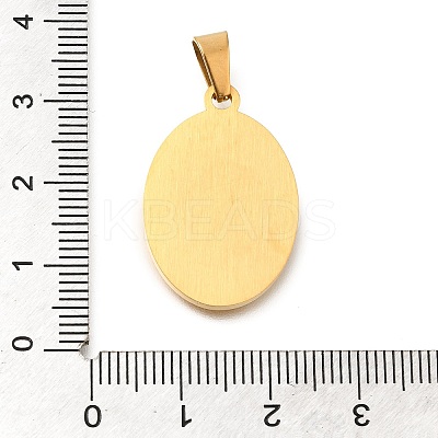 304 Stainless Steel Pendants STAS-K394-04G-01-1