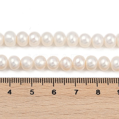 Natural Cultured Freshwater Pearl Beads Strands PEAR-I007-07X-13D-1